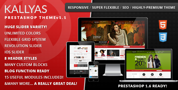Kallyas - Fluid Premium Prestashop Theme Kallyas - Fluid Premium Prestashop Theme