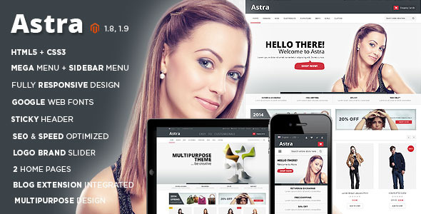 Astra - Responsive Magento Template Astra - Responsive Magento Template