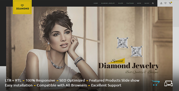 Diamond - Responsive OpenCart Theme Diamond - Responsive OpenCart Theme