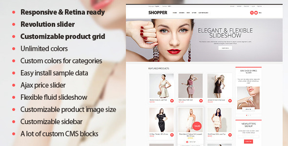Shopper - Magento Themes, Responsive & Retina Ready