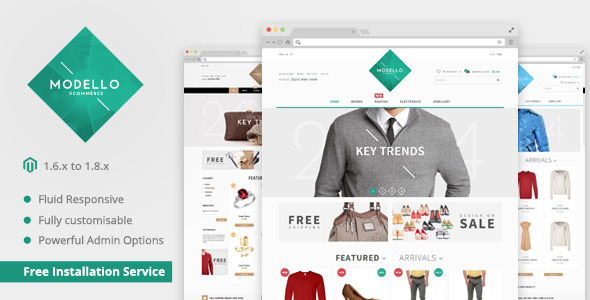 Modello - Multi-Purpose Fluid Responsive Themes
