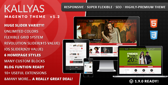 Kallyas - Fluid Responsive Magento Themes