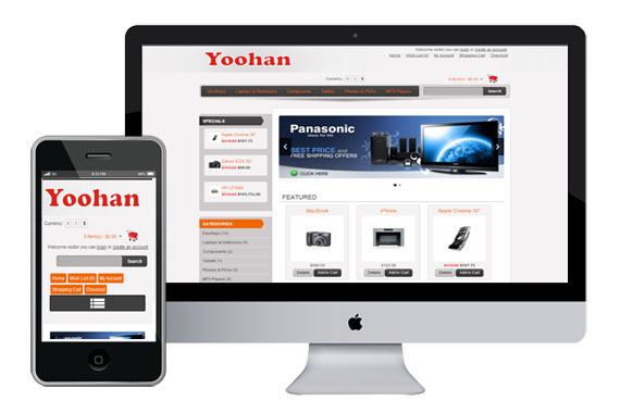 yoohan - free responsive opencart template