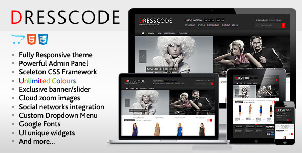 Dresscode - Responsive OpenCart Theme