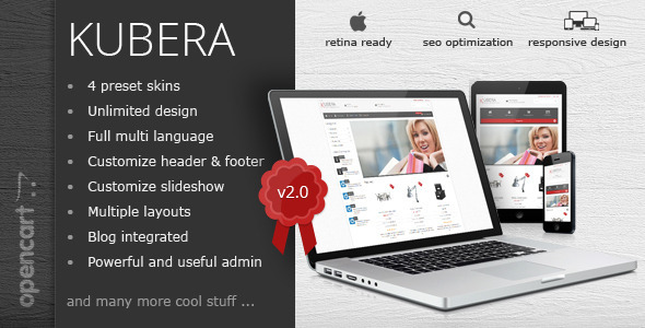 KUBERA - Premium OpenCart Theme