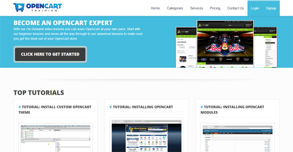 OpenCart Training On demand OpenCart video tutorials