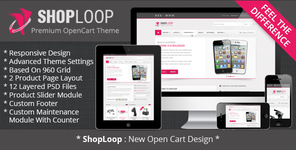 Shoploop Responsive HTML5 OpenCart Theme