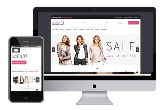 Ancart – Free Responsive Opencart Theme 2