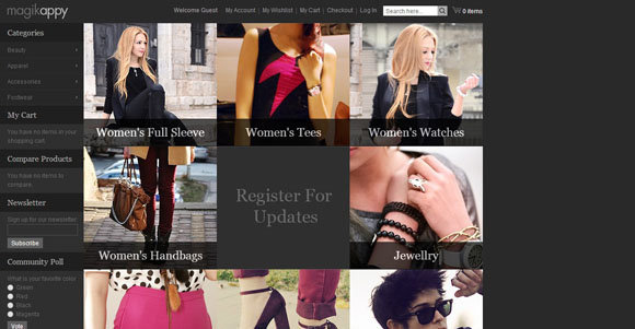 Fashion free responsive magento themes