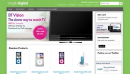 digital free magento theme themes