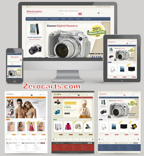 Multi Store - Opencart Responsive Theme templates