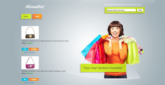 Fashion free responsive magento themes