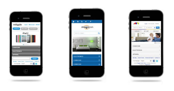 3+ Free Mobile Magento Templates