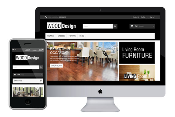 Wood – Free responsive Prestashop Themes