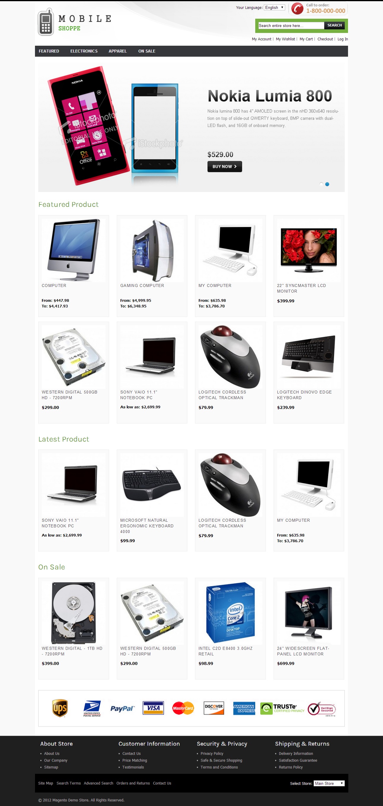 Mobile Shoppe – Free Responsive Magento Templates Mobile Shoppe – Free Responsive Magento Templates