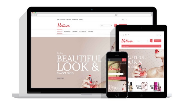 Vetiver free responsive opencart template